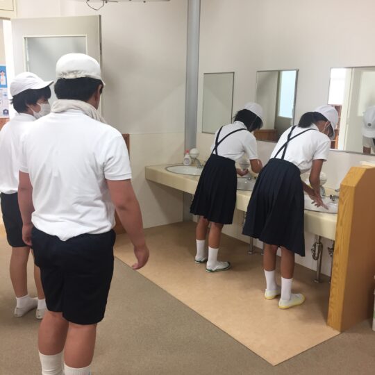 手洗い６つのタイミング